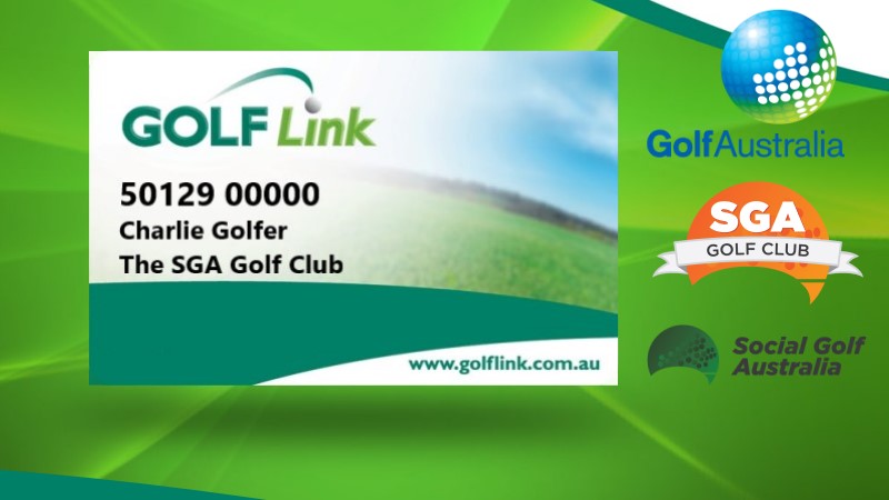 GolfLink Card