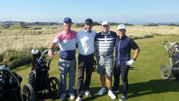 Golfers at Barnbougle Dunes and Lost Farm, 2021