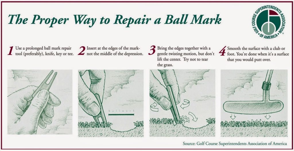 divot_Fix Fixing a Pitch Mark